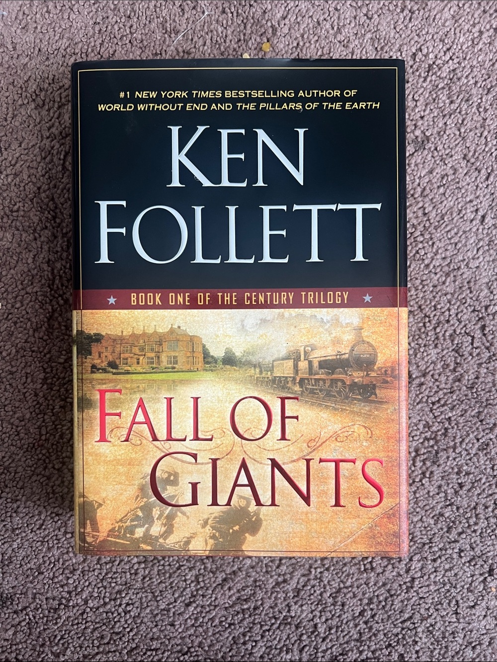 Ken Follett - Fall of Giants (Hardcover) - Black, Cream, Red